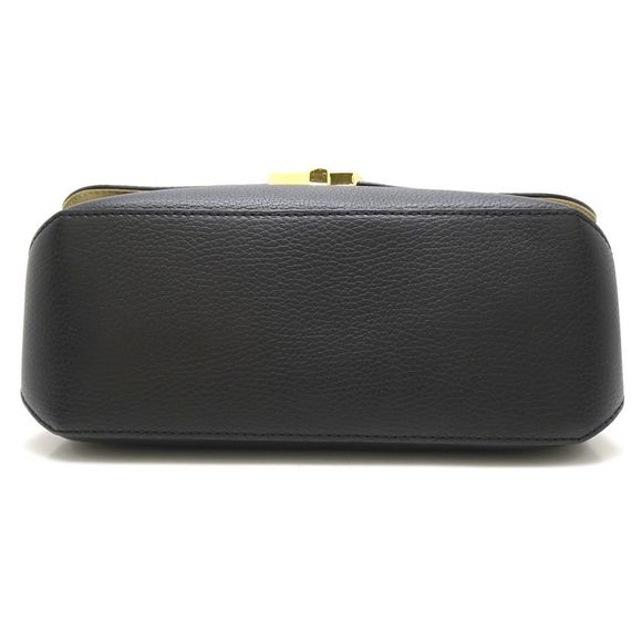 Louis Vuitton 2 Way Handbag Volta Taurillon Leather Noir Black - Picture 2 of 8